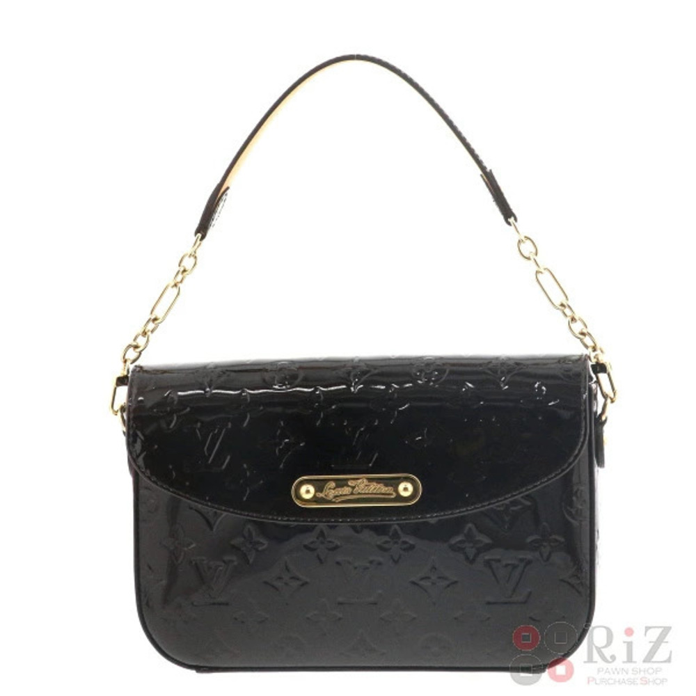 LOUIS VUITTON Rodeo Drive Bag Shoulder Messenger Vernis Amarante Monogram